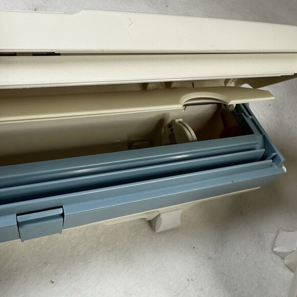 Wrap Master Foil 1500 Wrap Master Plastic Dispenser Cutter White Blue - Picture 5 of 7